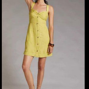 Anthropologie Maeve Twist Front Mini Dress SIZE 12 NWOT